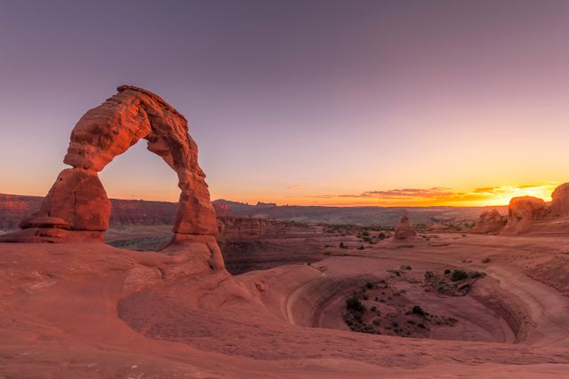 a view of the terrain in Utah